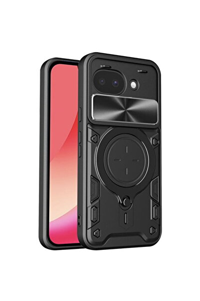 Techsuit Husă pentru Google Pixel 10a - CamGuard Pro - Negru