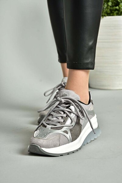 Fox Shoes S973413104 Sive platnene sportske patike Patike s