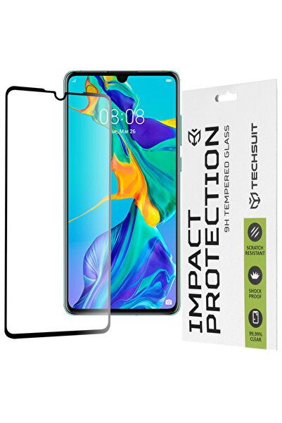 Techsuit Προστατευτική μεμβράνη για Huawei P30 - 111D Πλήρους Κάλυψης / Γυαλί...