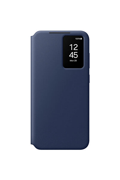 Samsung Калъф-портфейл Smart View за Galaxy S24 FE, син, EF-ZS721CLEGWW
