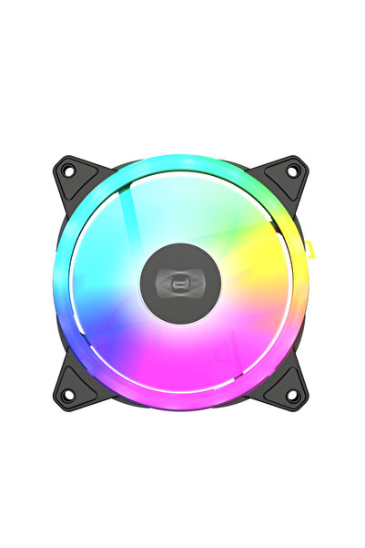 PCCOOLER F3 T120ARGB 3 IN 1 BK, 3 ventilatoare de 120 mm, 1800 rpm, Negru