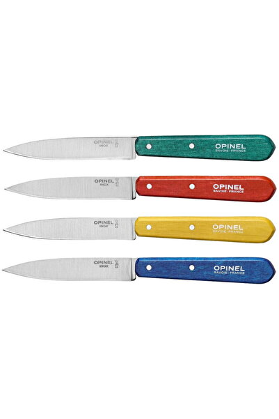 Opinel Set de cuțite de birou nr. 112, 4 buc., colorate
