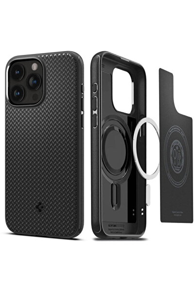 Spigen Husa pentru iPhone 15 Pro Max - Mag Armor - Matte Black