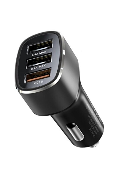Yesido Y46 3x USB-A QC3.0 42W Negru