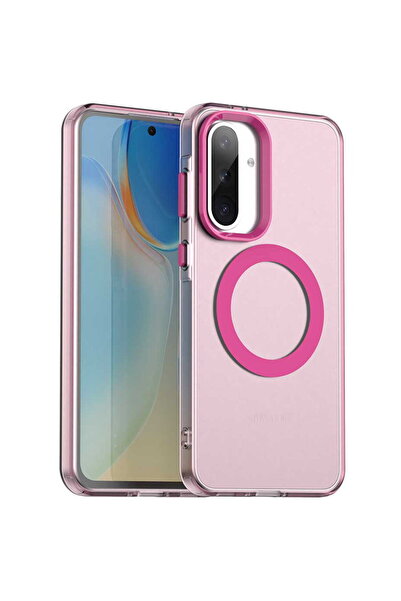 Techsuit Husă pentru Samsung Galaxy A36 5G - CandyCase MagSafe - Roz
