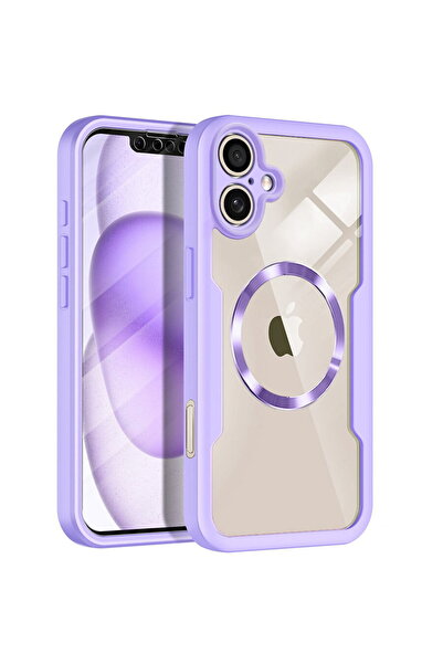Techsuit Husa pentru iPhone 17 + Folie - ColorVerse 360 MagSafe Series - Purple