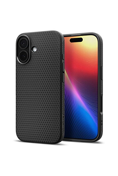 Spigen Liquid Air, negru mat - iPhone 17