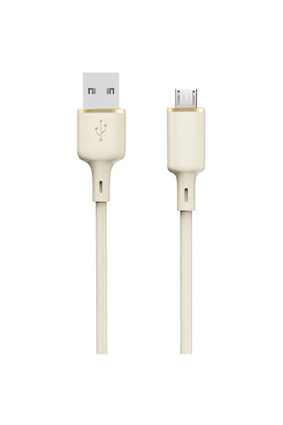 DUDAO Cablu L7SM USB-A la micro USB 5A 1m - bej
