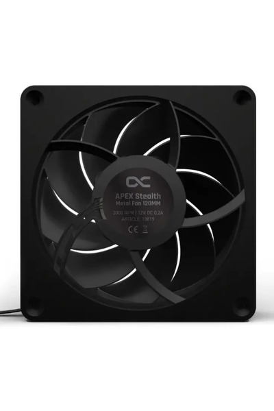 Alphacool Apex Stealth Metall Power 120 mm 3.000 rpm negru