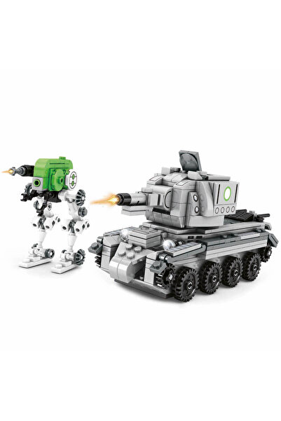 Genel Markalar War Tank ve Robot 22717 369 Parça 00004406