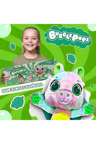 Bubble Pops Kokulu Peluş S1 - Nane Kokulu Kapibara