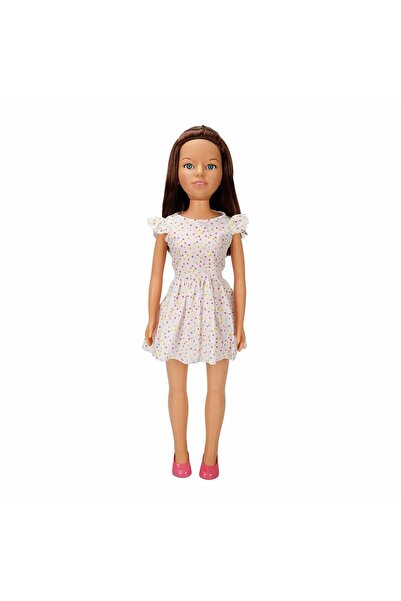 Sunman Yürüyüş Arkadaşım Clara Casual 80 cm - Puantiyeli Elbiseli