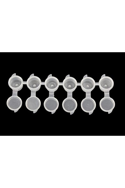 Generic Brand وعاء تخزين الطلاء بغطاء من وينجارد WG02، 6 أقسام، 6 × 4.5 مل.