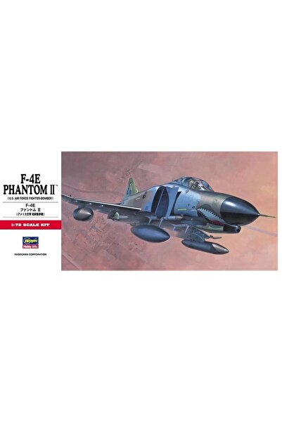 Genel Markalar Hasegawa C2 332 1/72 Ölçek, F-4E Phantom II, Savaş Uçağı Plast...