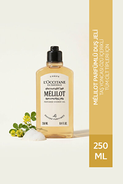 L'Occitane Mélilot Parfümlü Duş Jeli, Tatlı Yonca Özlü, 250 ml