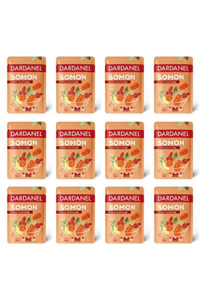 Dardanel Zeytinyağlı Somon Poşet 80 gr x 12 Adet Pratik Pouch Paket