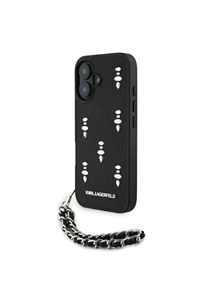 Karl Lagerfeld Husa pentru iPhone 16 - Saffiano (KLHCP16SPSADJSK) - Crystals ...