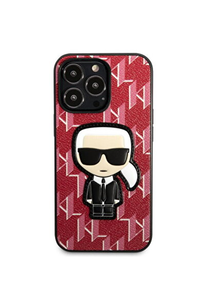 Karl Lagerfeld Husa Monogram Ikonik iPhone 13 Pro Rosu