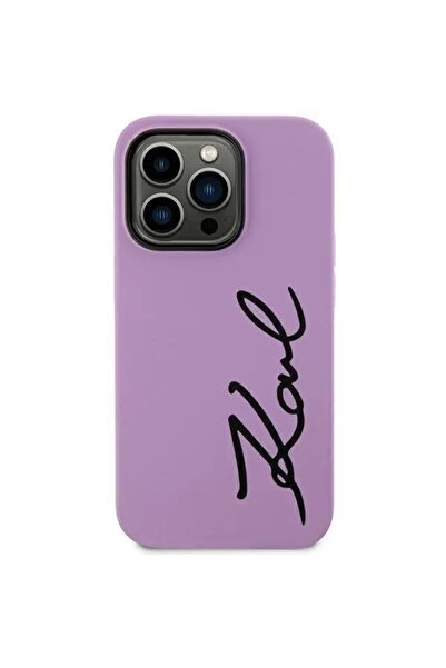 Karl Lagerfeld KLHCN61SKSVGU iPhone 11 / Xr 6.1 " mov/mov carcasă rigidă Sili...