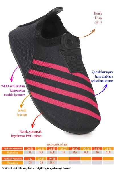 Kiko Kids Enigma Havuz Plaj Girls' Sea Shoes