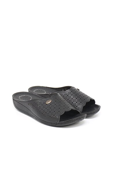 Nesil Shoes Papuci de damă Bento 16007 Black Anatomical