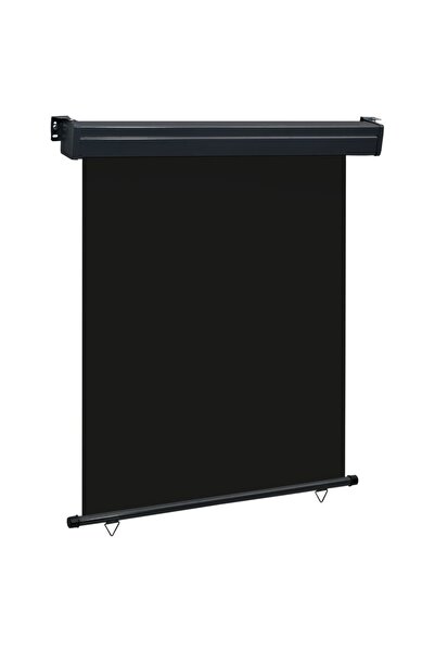 Concept Copertină laterală de balcon, negru, 140 x 250 cm