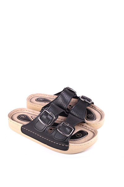 Walkenzo 4872 هيرا نعل مريح للنساء بإبزيم كاجوال شبشب