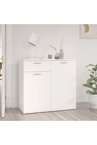 Concept Servantă, alb, 80 x 36 x 75 cm, PAL