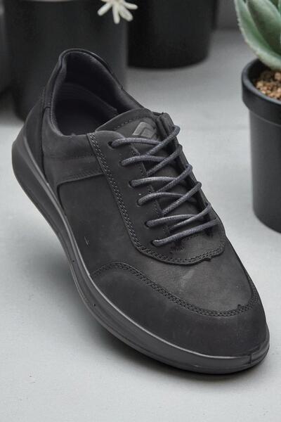 ISPARTALILAR 4010 Orthopedic Sole Waterproof Genuine Leather Men's Winter Shoes