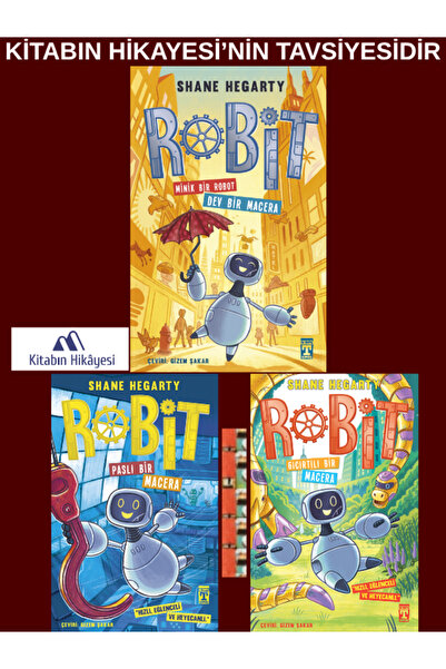 Genç Timaş Robit-serisi-4.5.6.-Sınıf-okuma kitapları-set(3kitap)