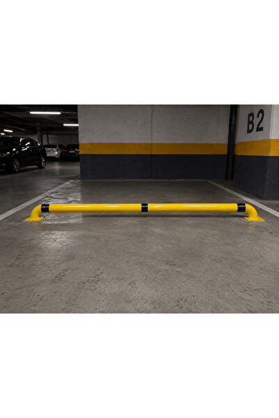 UZM PARK Standart Sabit Araç Park Stoperi Otopark Yol Trafik Bariyeri 180x12cm