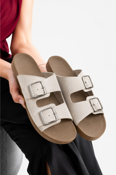 star shoes Παντόφλες Ορθοπεδικής Σόλας Unisex με Διπλή Πόρπη Ταινίας, Καθημερ...