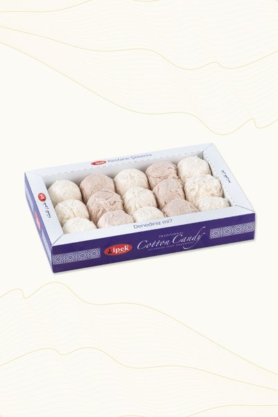 İpek Pişmaniye Aftertaste Glass Plain and Cocoa 250 Gr