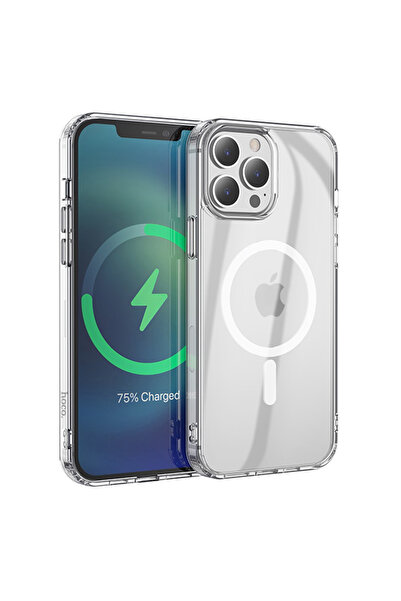 Hoco Carcasă rezistentă la șocuri pentru iPhone 13 Pro cu MagSafe, transparentă