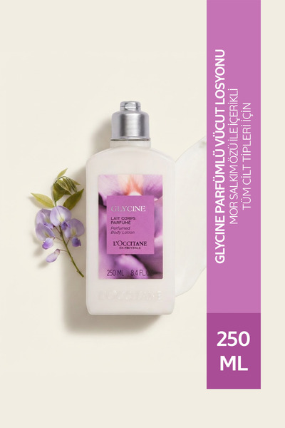 L'Occitane Glycine Parfümlü Vücut Losyonu, Mor Salkım Özlü, 250 ml