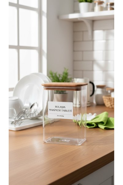 zezedesing Dishwasher Tablet Detergent Box/jar