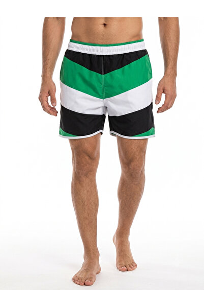 Differend Men's Long Swim Shorts