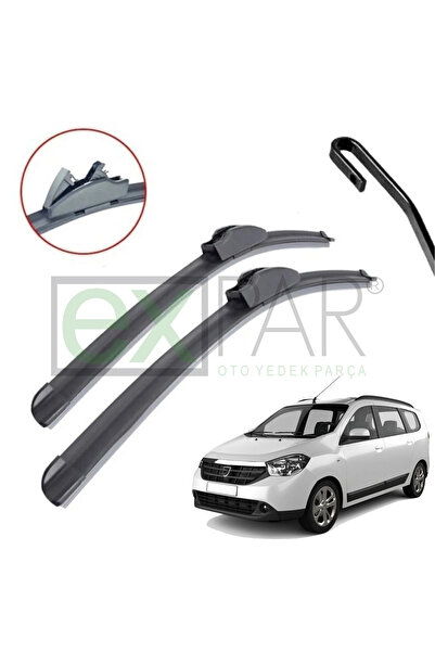 EXPAR OTO DACİA LODGY ÖN CAM SİLECEK SÜPÜRGESİ SİLECEĞİ TAKIMI 2012 - 2015 AR...
