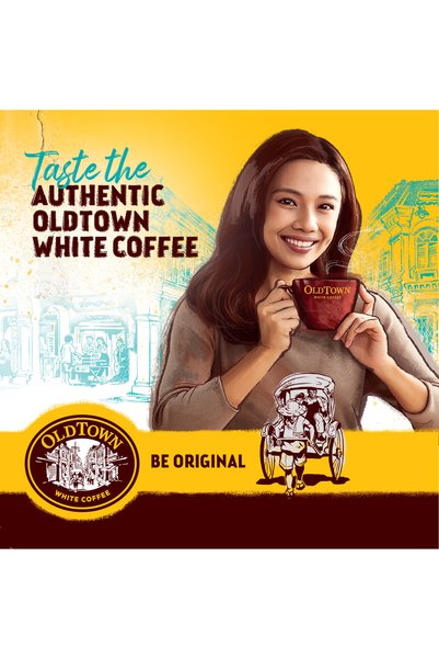 Old Town Coffee WHITE COFFEE SALTED CARAMEL 3IN115X35G 15 STICKS