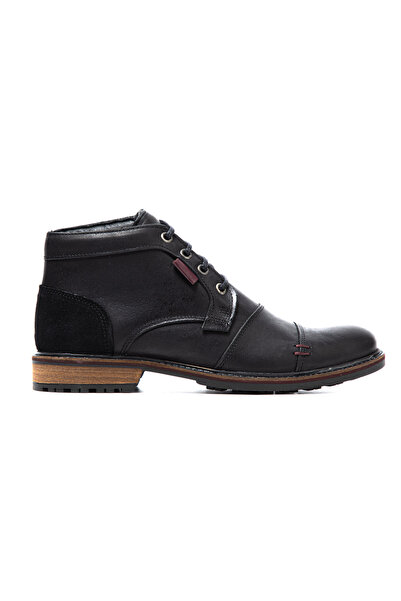 John May Men's Boots 10522 020 Wk-John May Orkut Suede Black