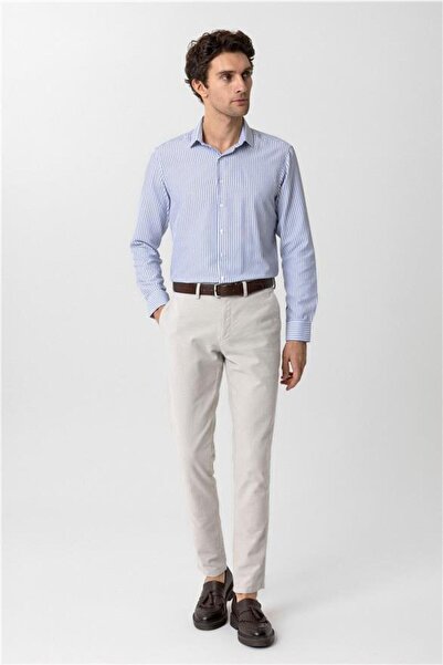 SÜVARİ Taş Slim Armürlü Pantolon
