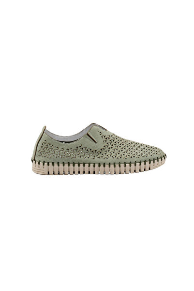 Frau Woman / girl ballerina 52h0 frau nabuk salvia