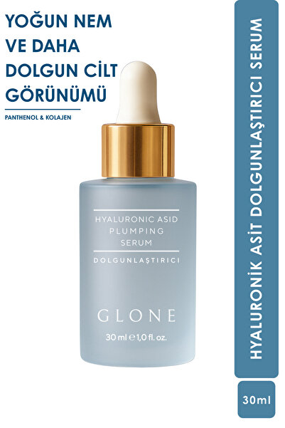 GLONE Hyaluronik Asit Dolgunlaştırıcı Serum 30ml | Collagen, Niacinamide & Pa...