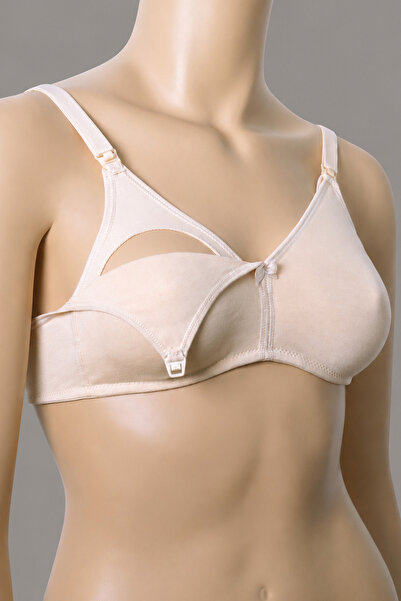 papatya lingerie حمالة صدر قطنية ناعمة للرضاعة - بدون أسلاك داخلية وبدون حشوة...