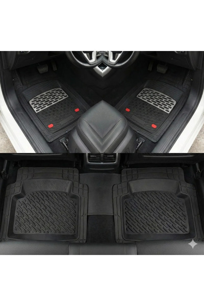 Drs Tuning Safir Fiat Uyumlu Albea Havuzlu Universal Paspas Krom Karbon Parça