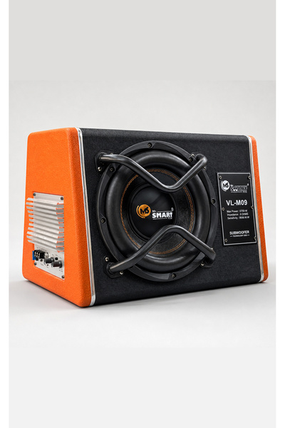 MR.SMART F.T.C Mr.Smart 10" Active Powered Car Subwoofer with Built-In Amplif...