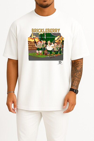 Bahriyeli Collection تي شيرت للجنسين بتصميم Brickleberry Series And Season Fo...
