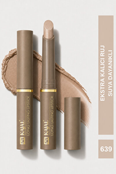 KAJAL Uzun Süre Kalıcı Ruj & Long Lasting Lipstick No:639