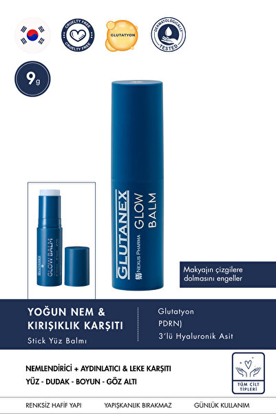 GLUTANEX Glow Balm | Glutatyon + Peptid İçerikli Aydınlatıcı Nem Balm’ı 9gr —...