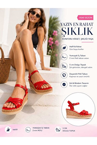 AYDOĞDU by ünal Women's Sandals Shoes -05520